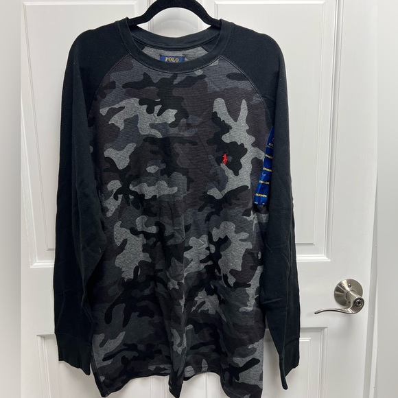 Ralph Lauren Other - Ralph Lauren Black and Gray Camouflage Shirt